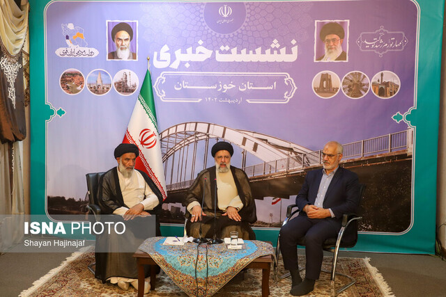 پیام قدردانی نماینده ولی فقیه و استاندار خوزستان از استقبال پرشور مردم استان از رئیس جمهور