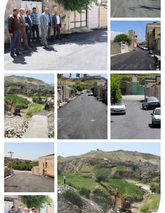 بخشی از خدمات شهرداری باغملک
