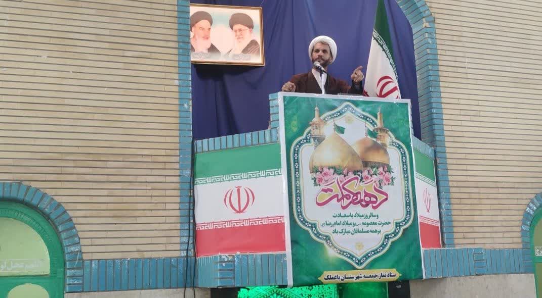 امام جمعه باغملک؛ حل ‌مشکلات اقتصادی از فتح خرمشهر که معجزه الهی بود آسانتر است به شرطی که مسئولان همان روحیه جهادی دوران دفاع مقدس را داشته باشند