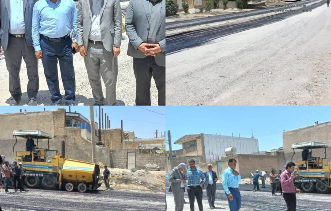 پس از سال‌ها چشم انتظاری با همت مسئولین شهری،خیابان مدرس(جنب پمپ بنزین) باغملک آسفالت شد