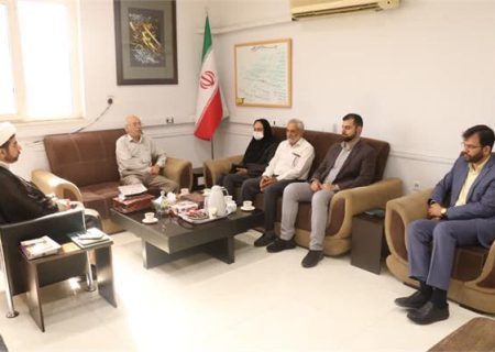 حضور مسئولان انجمن و هیات شهدای صابئین مندایی در اداره کل فرهنگ و ارشاد اسلامی خوزستان
