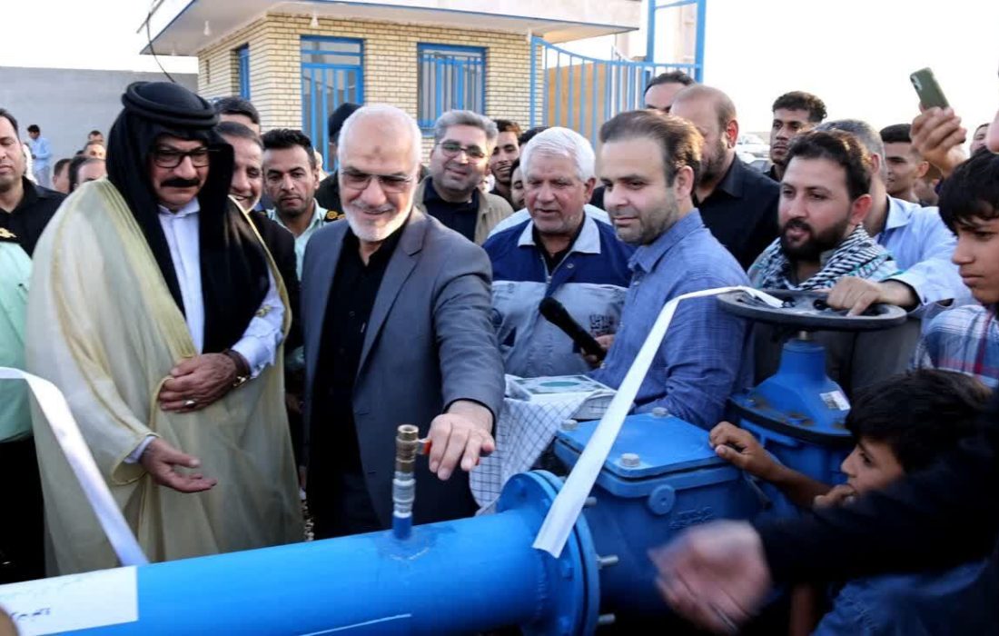 همزمان با هفته دولت انجام شد؛ افتتاح ۶۰ پروژه آبرسانی شهری و روستایی در خوزستان