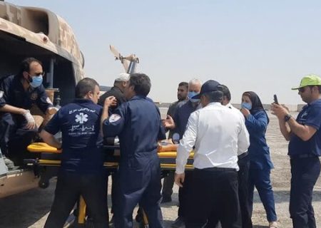 سخنگوی اورژانس علوم پزشکی اهواز خبر داد انتقال مصدومان تصادف عماره با بالگرد از چذابه به اهواز /امدادرسانی به زائران گرمازده در چذابه