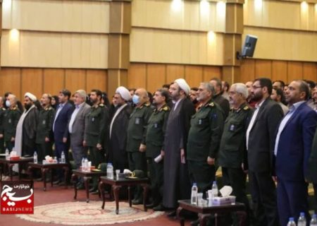 رتبه برتر و درخشش قرارگاه فضای مجازی سپاه خوزستان در سطح کشور