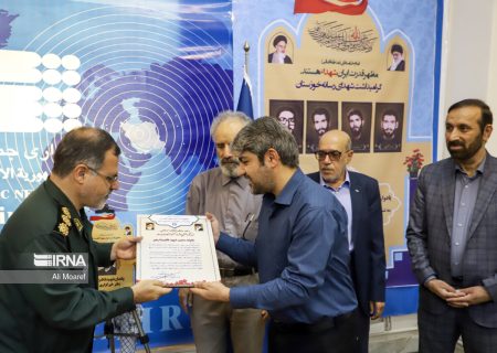 یادمان “شهید غلامرضا رهبر” در محل خبرگزاری ایرنا خوزستان رونمایی شد