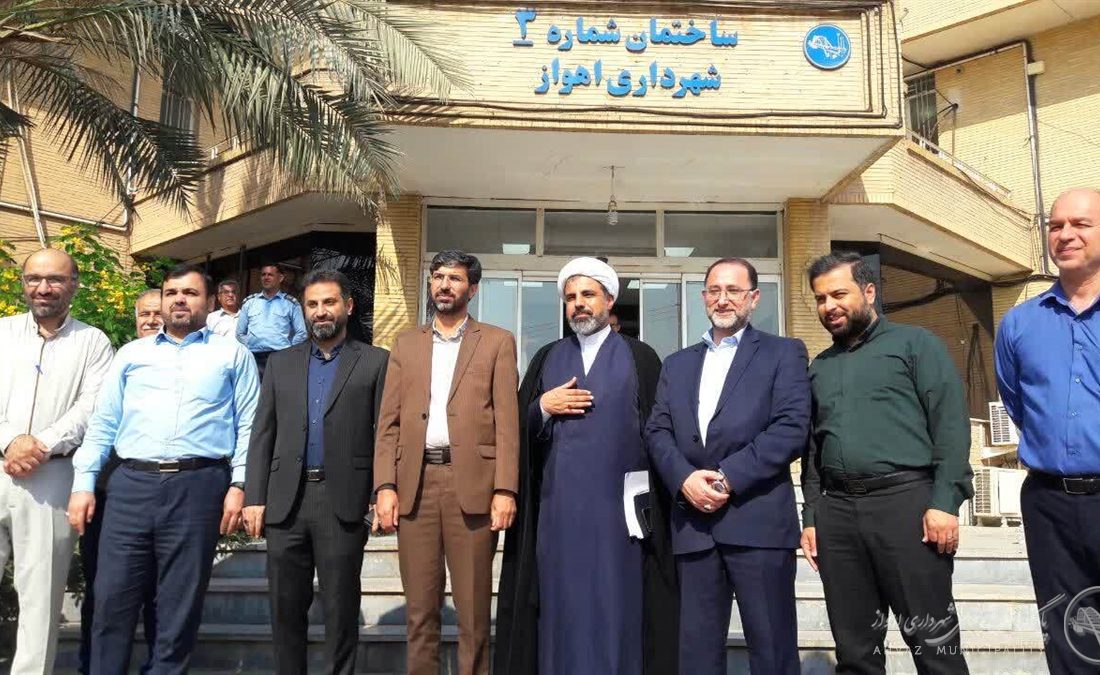 مراسم تودیع و معارفه معاون فنی و عمرانی شهرداری اهواز برگزار شد