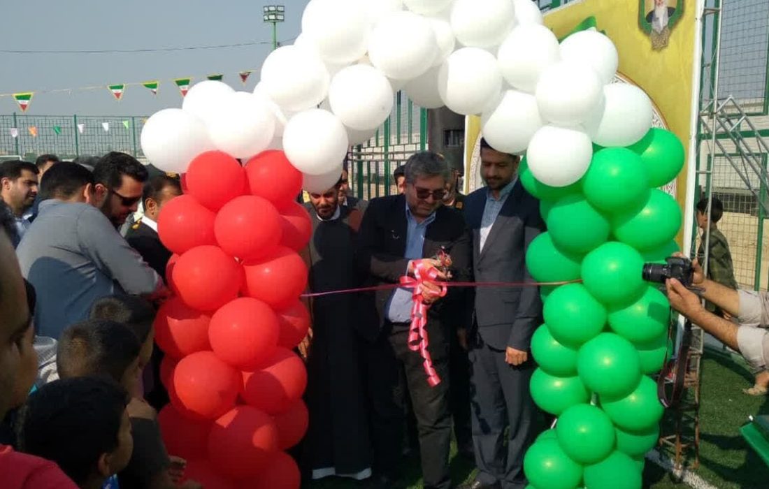 با حضور معاون استاندار؛ ۹ طرح عمران شهری در ملاثانی به بهره‌برداری رسید