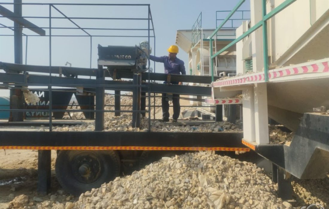 آیین بهره برداری از کارخانه بازیافت نخاله های ساختمانی شهر اهواز برگزار می شود