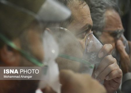 در پی آلودگی هوای روزهای اخیر رخ داد؛ مراجعه بیش از ۲۰۰۰ خوزستانی با مشکل تنفسی به بیمارستان‌ها
