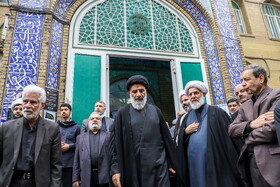 مراسم وداع با پیکر مطهر ۲ شهید گمنام در اهواز