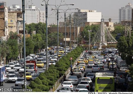 تابلوهای راهنمای مسیر شهر اهواز تعویض می‌شوند