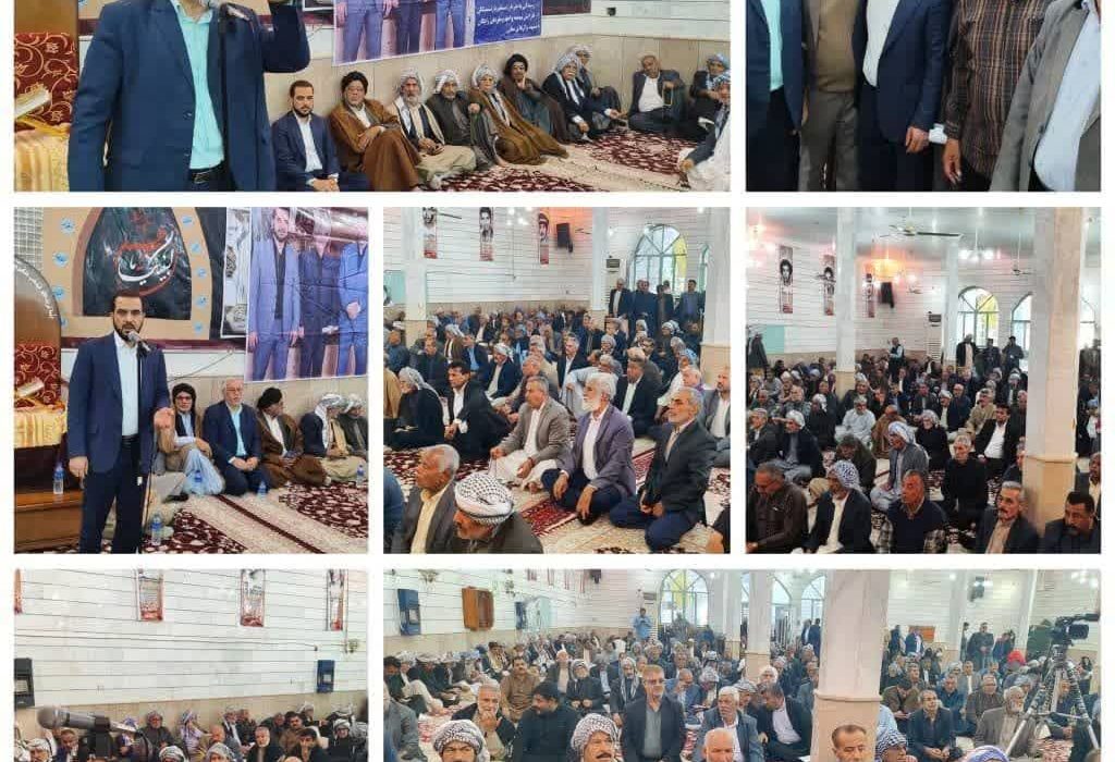 طوفان حمایت اقشار مختلف حوزه انتخابیه ی اهواز ، کارون ، باوی و حمیدیه به ایستگاه جنگیه رسید.