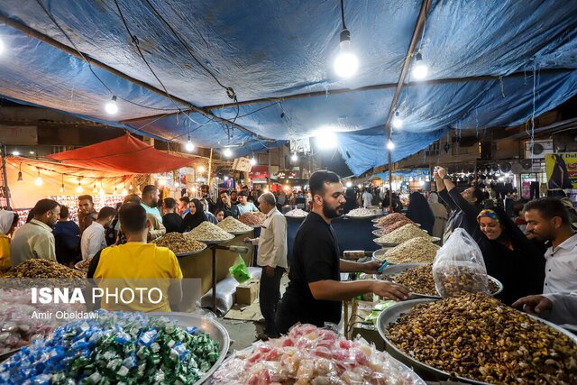 آماده سازی بازارهای اهواز در آستانه عید فطر دستفروشان هسته مرکزی جابه جا میشوند