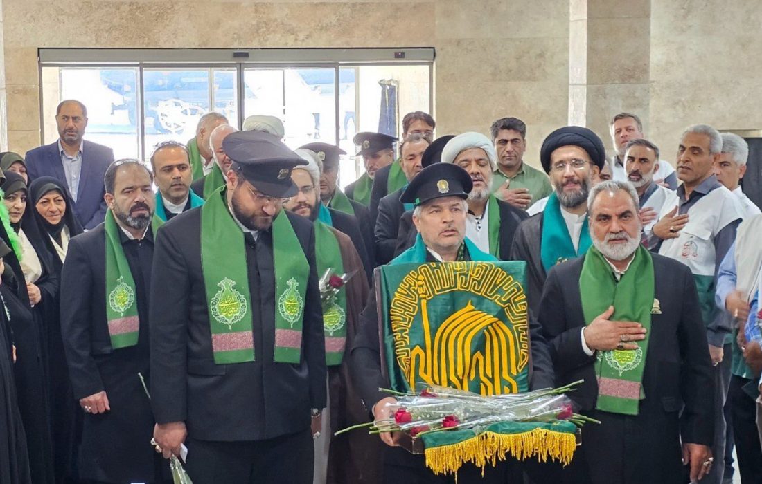خادمان حرم امام رضا(ع) وارد استان خوزستان شدند
