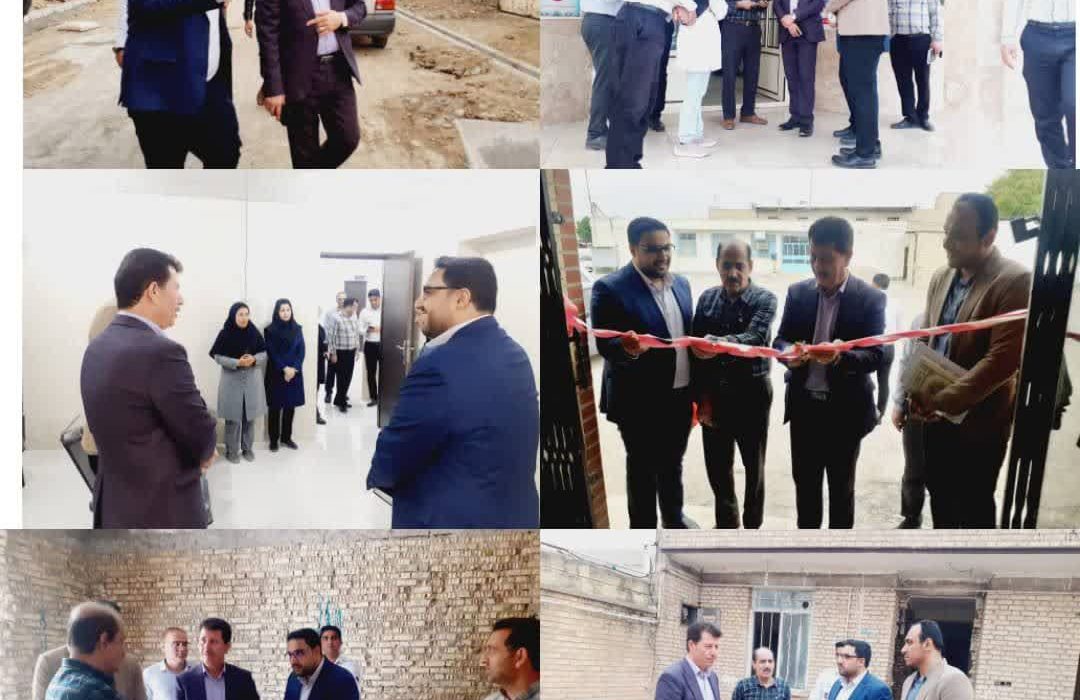 بازدید تیم معاون اجرایی معاونت بهداشت دانشگاه علوم پزشکی جندی شاپور اهواز از شبکه بهداشت و درمان گتوند