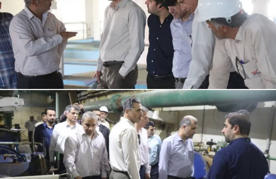 با حضور معاونت نظارت بر بهره برداری شرکت مهندسی آبفا کشور انجام شد  بازدید از تصفیه خانه شهید منجزی شرکت آب و فاضلاب اهواز