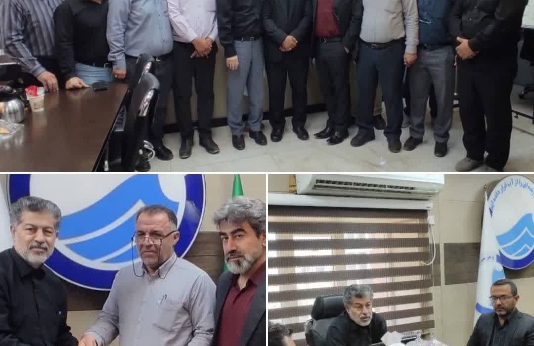برگزاری جلسه تودیع و معارفه مدیر بهره‌برداری امور فاضلاب شهرستان اهواز