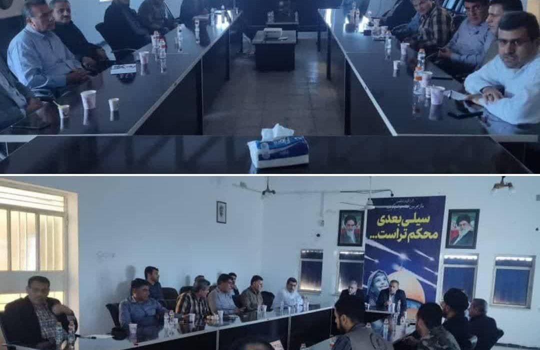  نشست بررسی و پیگیری مشکلات آب و فاضلاب منطقه ملاشیه