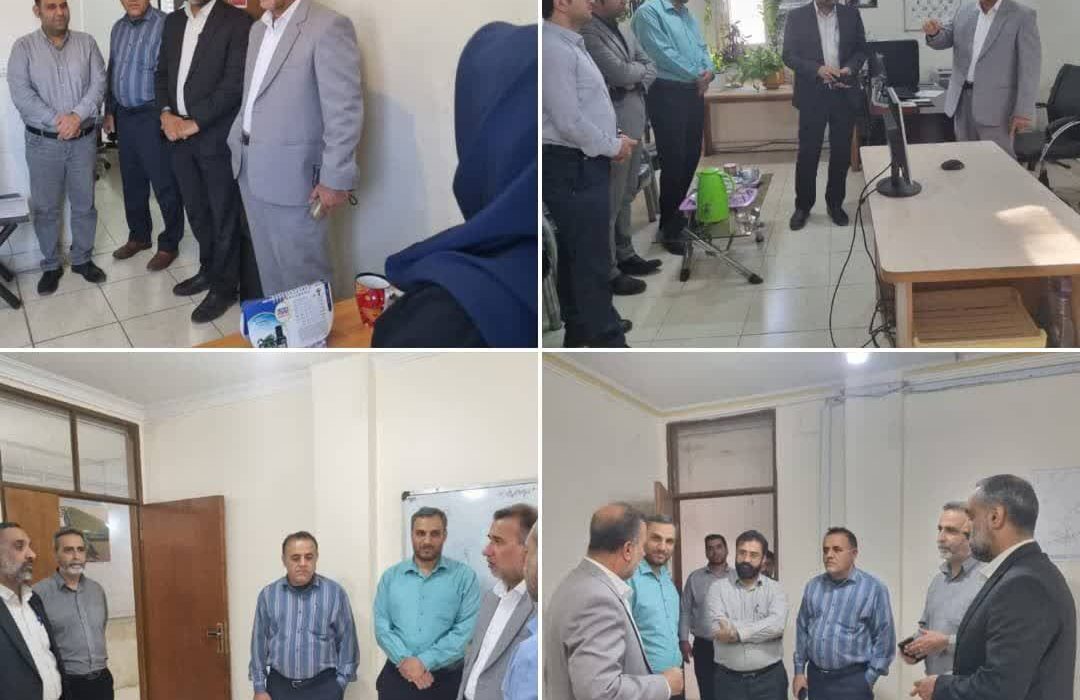 حضور مديرعامل شركت آب و فاضلاب اهواز در دفتر معاونت بهره برداری و توسعه آب
