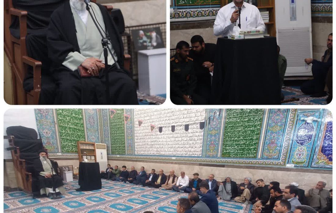 با حضور نماينده ولي فقيه در استان خوزستان؛ برگزاری جلسه بررسي موضوعات مرتبط با دفع فاضلاب و كيفيت آب شرب مناطق غربی اهواز