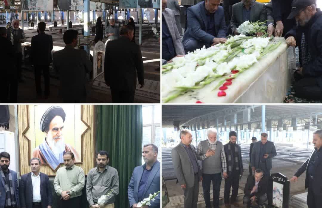 با حضور کاروان زیارتی وزارت دادگستری انجام شد؛