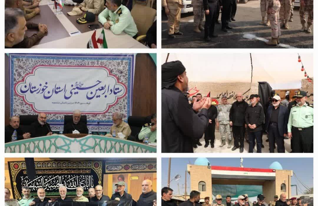 وزیر کشور تاکنون از پارکینگ بزرگ مرز شلمچه، پایانه بین‌المللی مرزی شلمچه، اتاق عملیات مشترک ایران و عراق و قرارگاه فراجا بازدید کرده