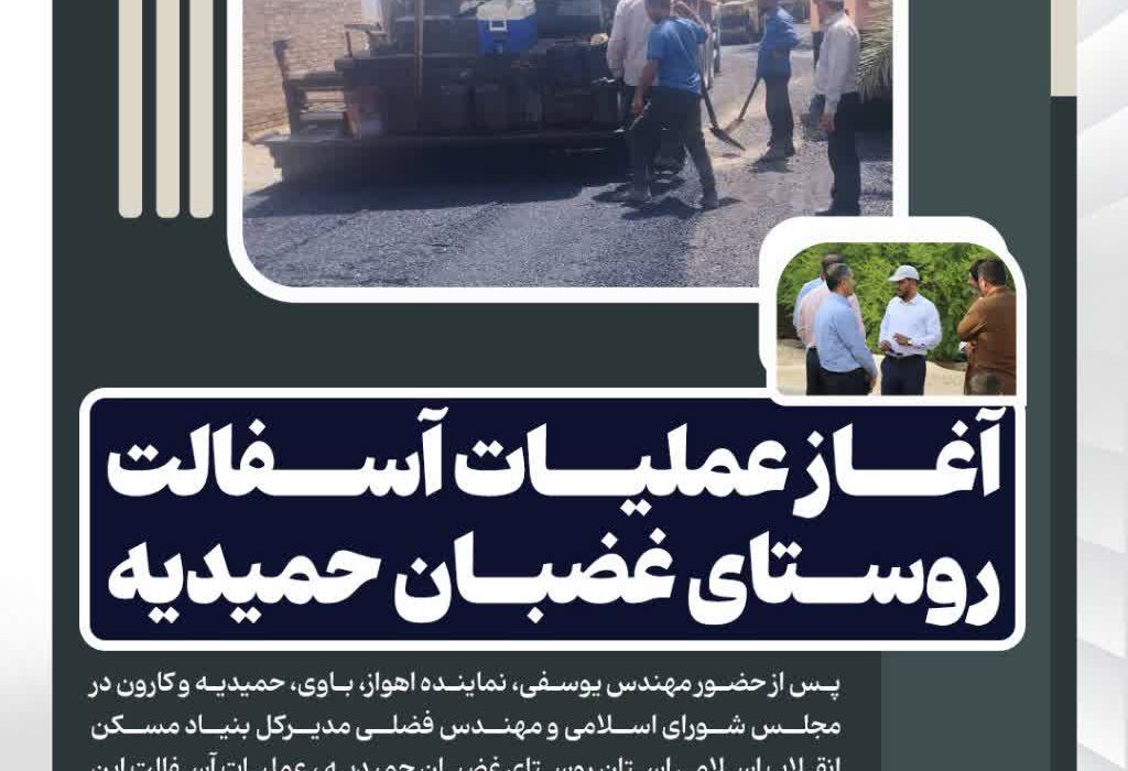پس از بازدید نماینده اهواز به همراه مدیرکل بنیاد مسکن استان