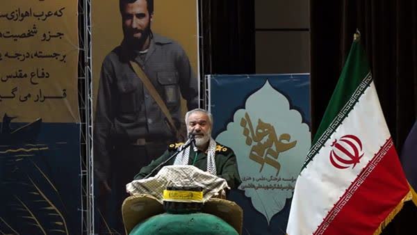 سردار فدوی: فرمانده عرب خوزستان، شهید هاشمی افتخار ایران است