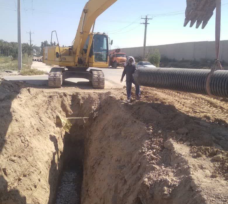 اصلاح و بازسازی چهار هزار و ۸۰۰ متر از خطوط ریزشی فاضلاب در اهواز