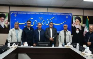 آئین تودیع و معارفه رئیس نگهداری و تعمیرات شرکت نفت و گاز مارون برگزار شد