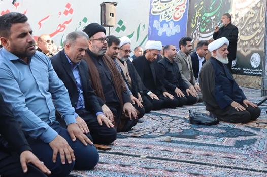 نماز وحدت شهرداری اهواز به امامت حجت‌الاسلام والمسلمین حاجتی برگزار شد