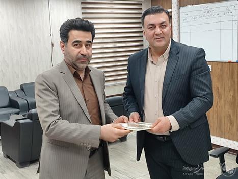 کیوان کرمی بعنوان معاون مالی و اقتصادی منطقه هفت معارفه شد