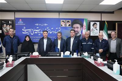معارفه و تكریم سرپرستان دو مدیریت نفت و گاز مارون