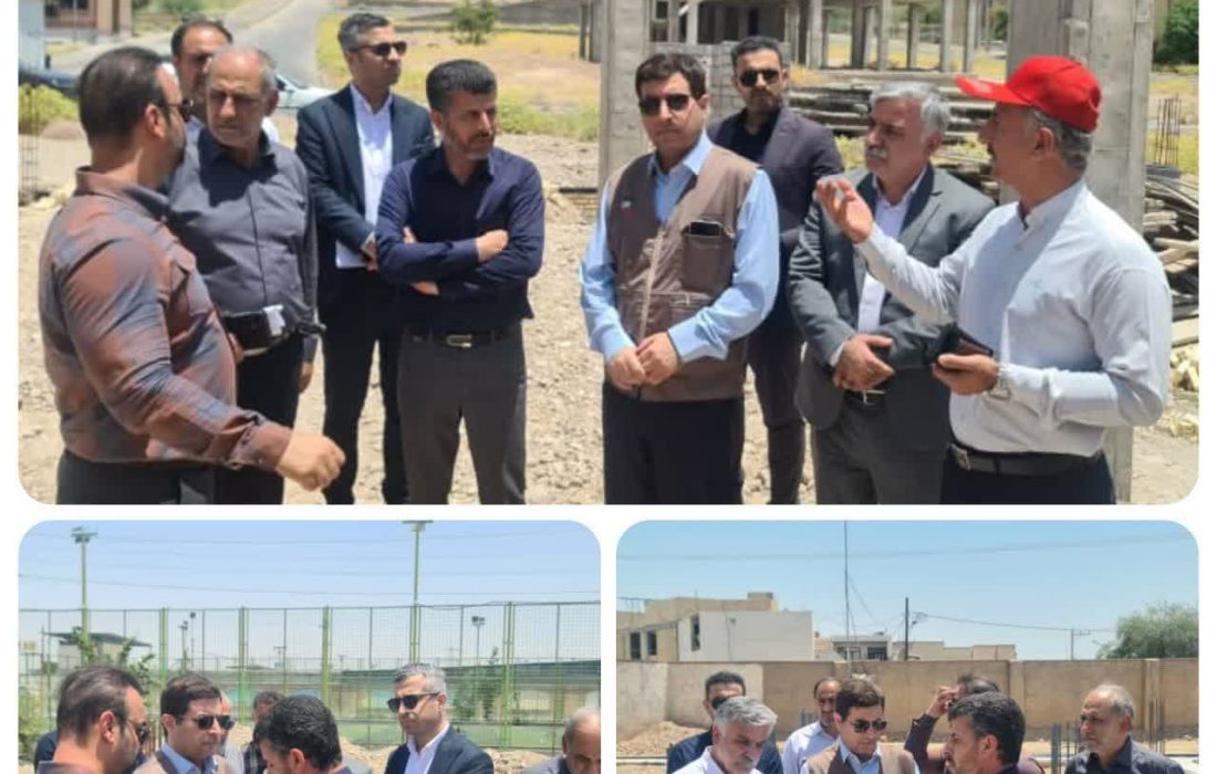 خیز بلند جهت تحول آموزشی در شهرستان دزفول؛ بازدید میدانی از پروژه‌های کلیدی نوسازی مدارس