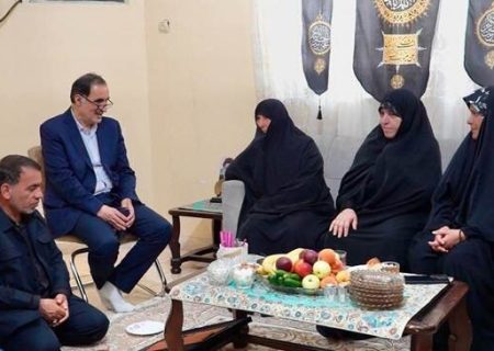 دیدار رئیس بنیاد شهید با خانواده شهید سردار علیرضا تنگسیری