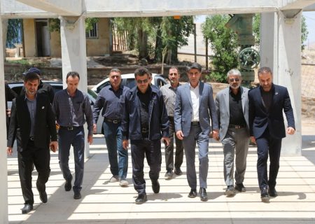 بازدید مدیرکل حراست شرکت ملی نفت ایران از تأسیسات شرکت بهره‌برداری نفت و گاز مسجدسلیمان
