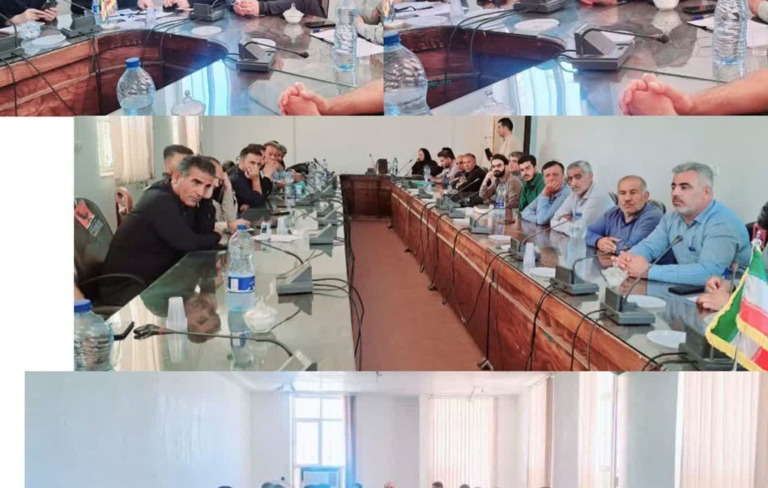 برگزاری جلسه بررسی چالش های بهداشتی، درمانی و زیست محیطی بخش میداوود