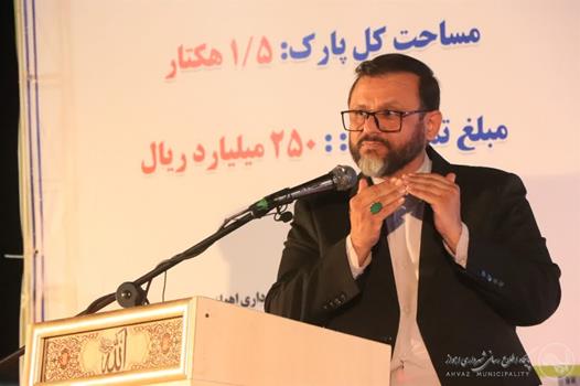 مطیعی در آیین افتتاح بوستان عروج: فضای سبز اولویت شورای ششم شهر است