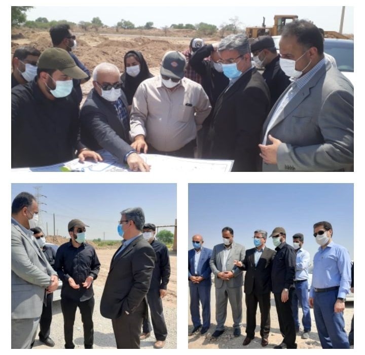 دبیر شورای عالی امنیت ملی به روستای ابوالفضل اهواز رفت