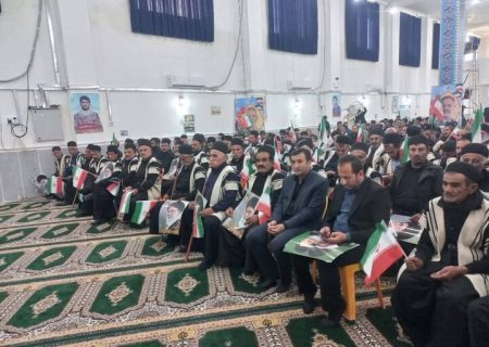حماسه وفاداری و حضور پرشور عشایر غیور اندیکا در بیعت با رهبری انقلاب