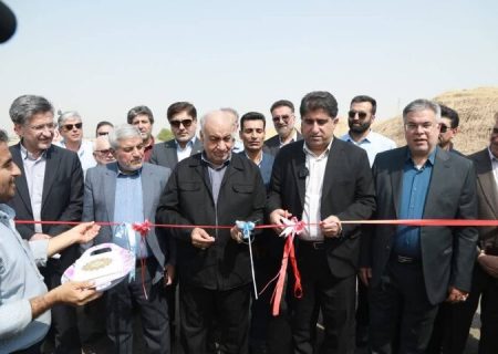 بهره‌برداری از ۱۲.۵ کیلومتر از محور رامهرمز-بهبهان با حضور معاون وزیر راه