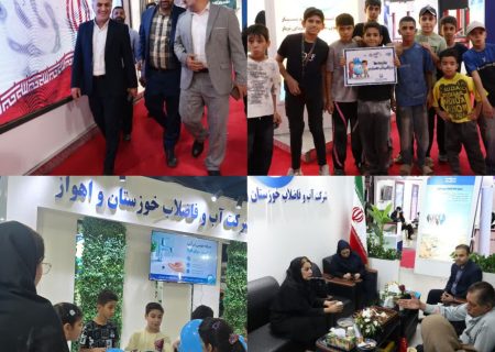 بخوانید و ببینید؛گزارشی کامل از برپایی غرفه روابط عمومی شرکت آب و فاضلاب خوزستان در نمایشگاه هفته دولت ۱۴۰۵