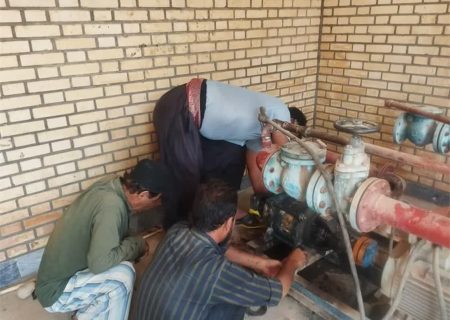 بازگشت الکتروپمپ روستای آهنگری گتوند به مدار؛ مشکل افت فشار آب برطرف شد