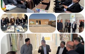 بازدید مدیرکل نوسازی مدارس خوزستان از فضاهای آموزشی لالی؛ از بررسی زیرساخت‌ها تا ادای احترام به شهدای گمنام