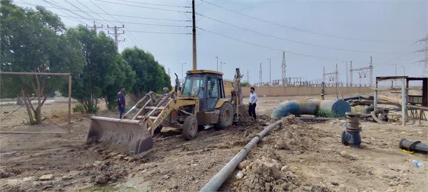 افزایش ضریب اطمینان ایستگاه دیزلآباد خرمشهر با نصب هدر جدید