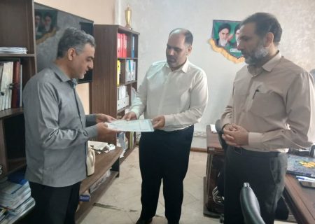 معرفی مسئول جدید هیئت حضرت ابوالفضل العباس (ع) شرکت آبفا خوزستان
